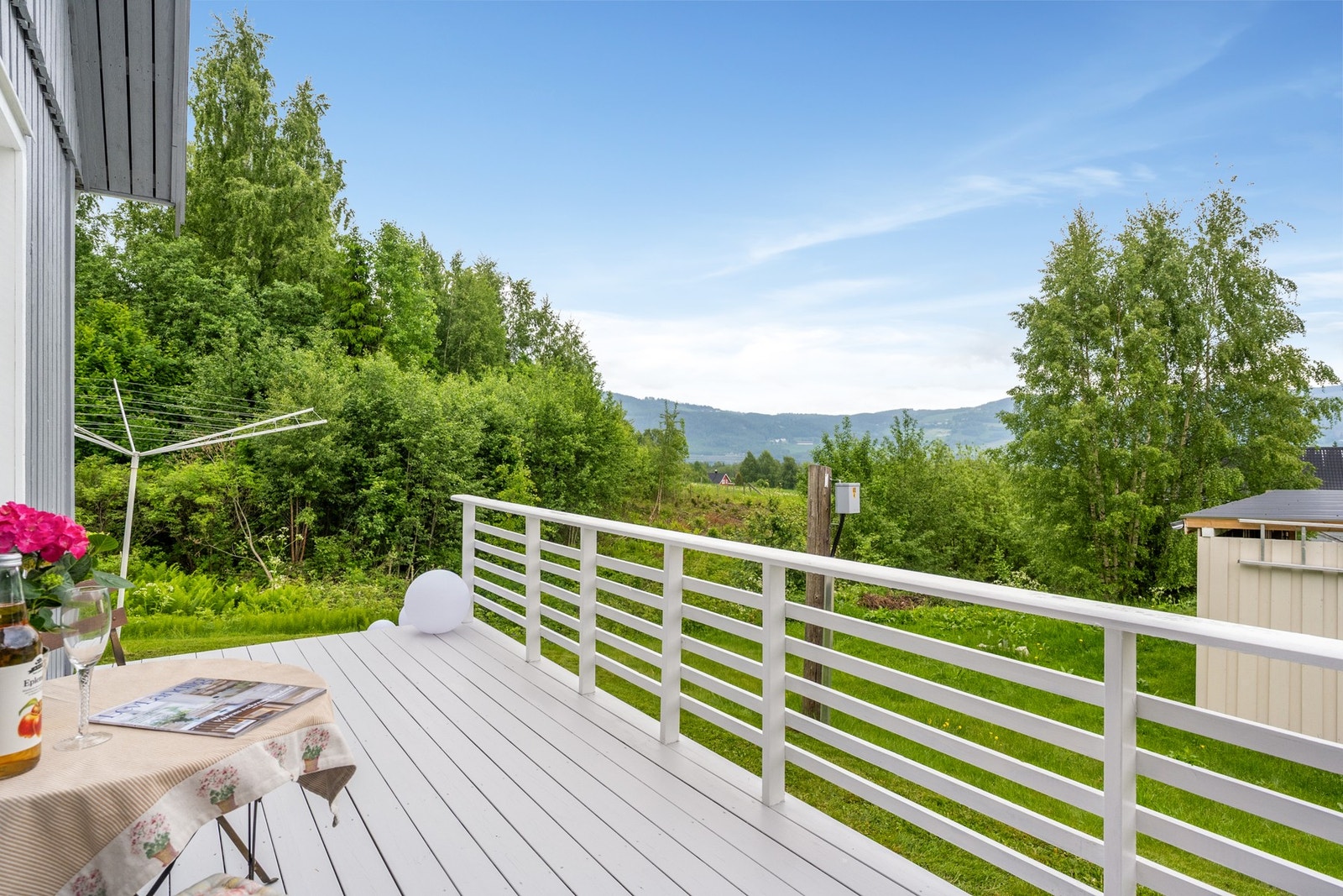 Utsikt til nærområdet, Mjøsa og Ringsaker Galleribilde