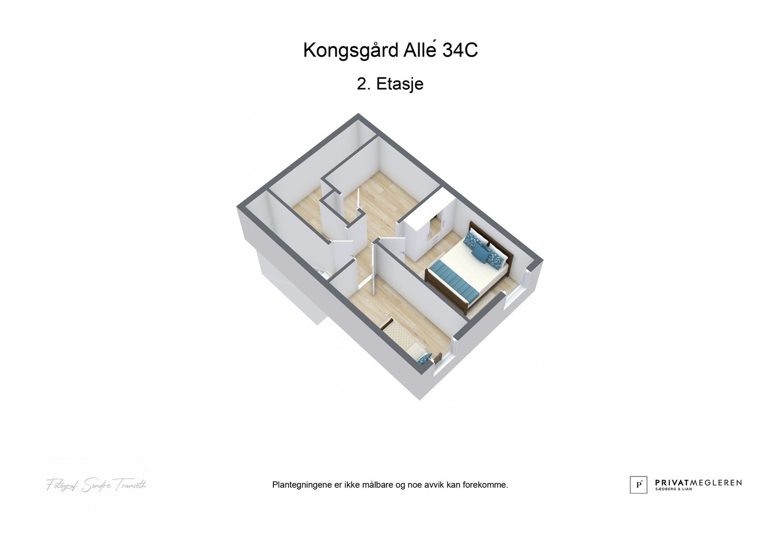 Planløsning loftsetasjen. Galleribilde