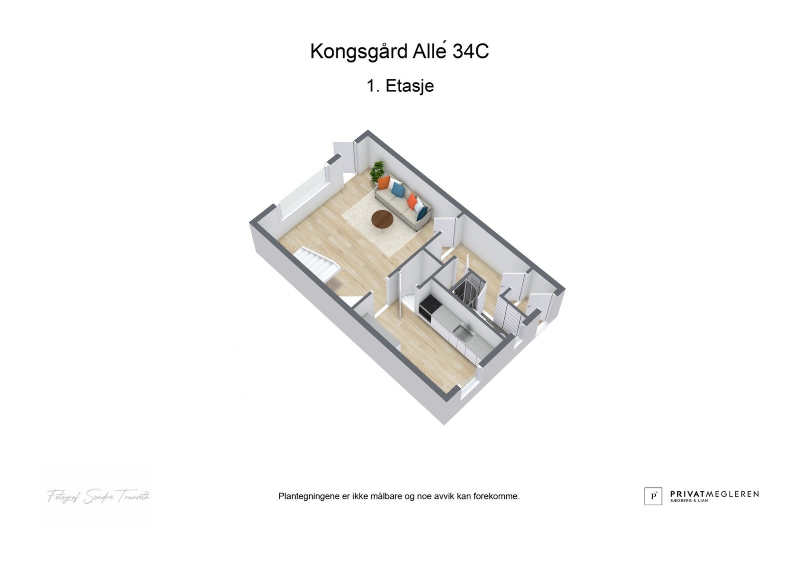 Planløsning hovedetasjen Galleribilde