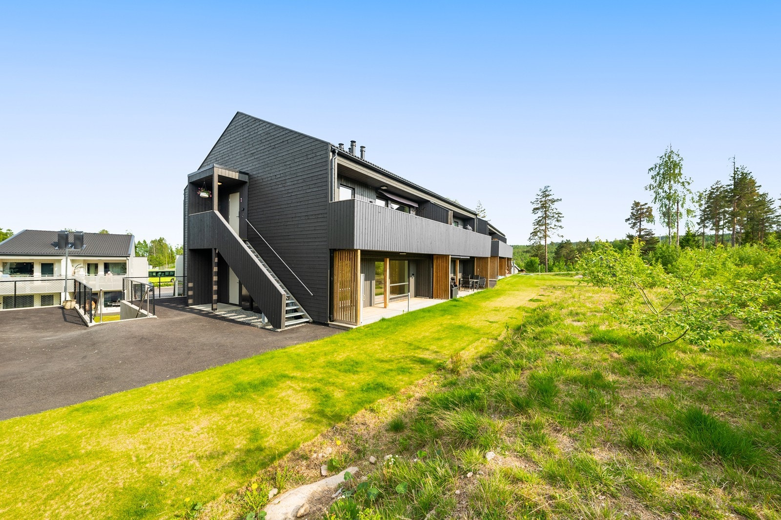 Leiligheten ligger i et nyetablert og barnevennlig boligfelt. Galleribilde