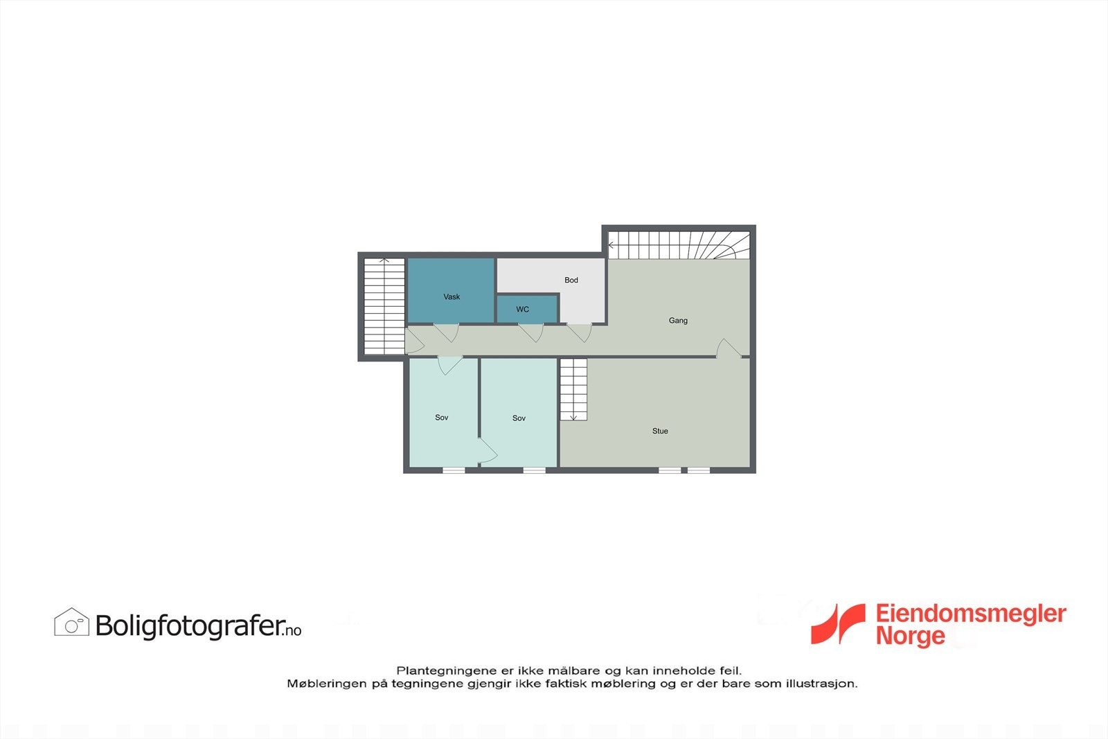 Plantegning kjelleretasje Galleribilde