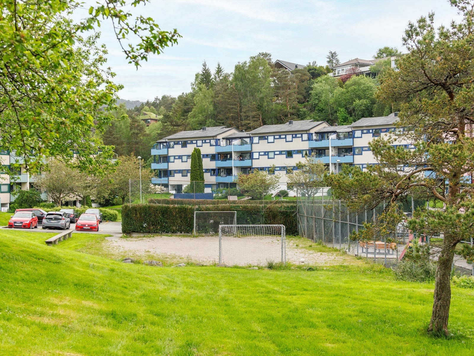 Store og fine fellesareal i borettslaget. Galleribilde