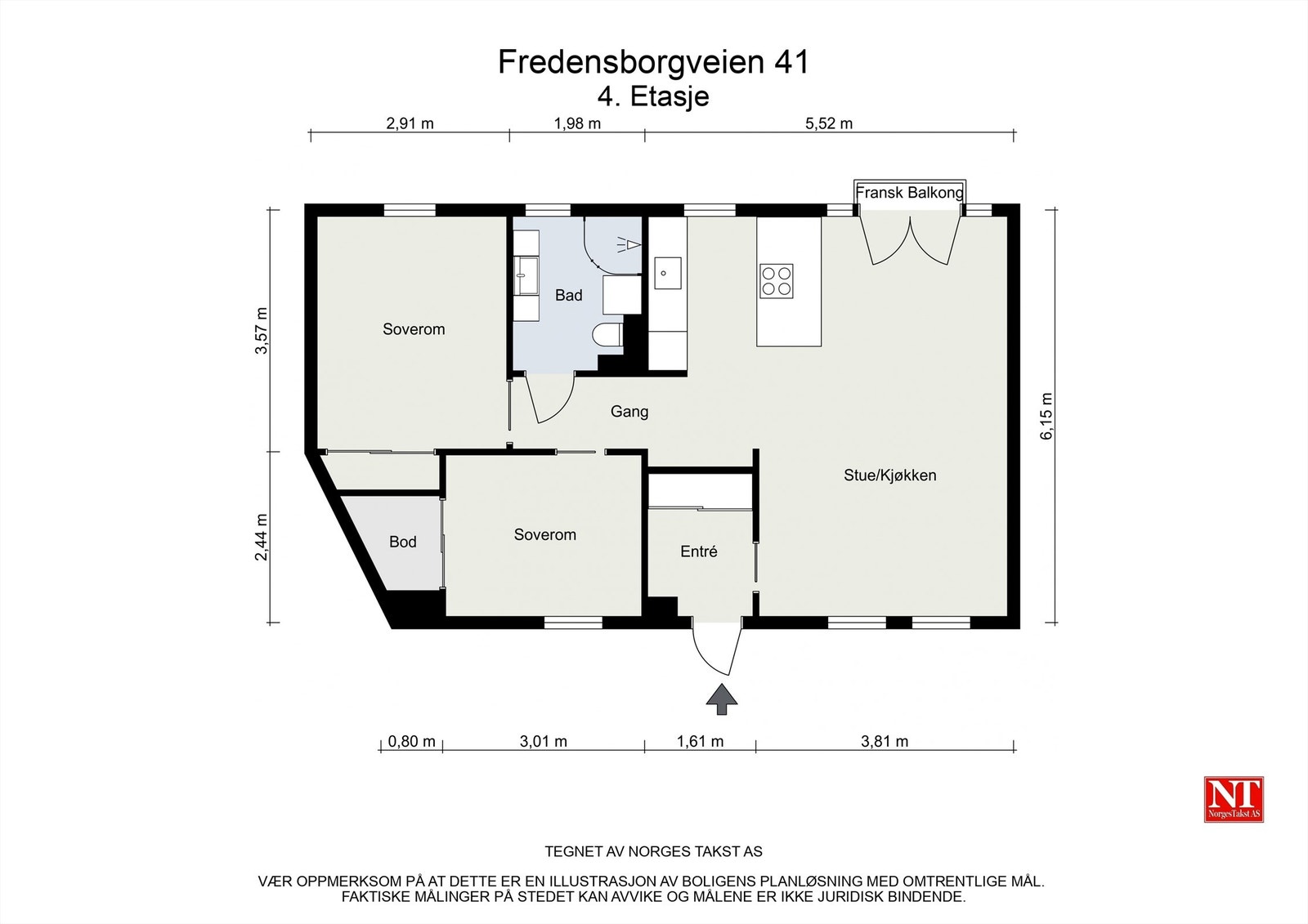 Planløsning. Galleribilde