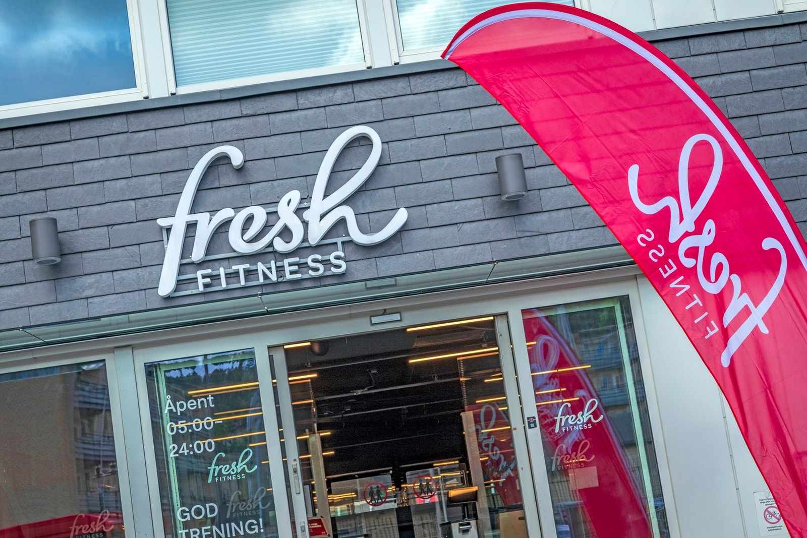 Treningsmuligheter har du hos blant annet Fresh fitness. Galleribilde