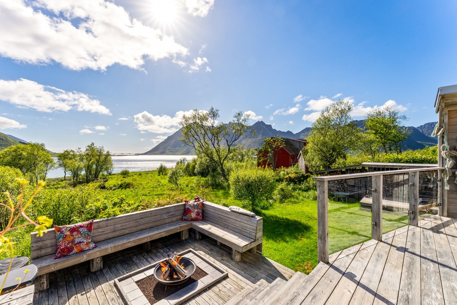 Dette er en samlingsplass for familie og venner. Galleribilde