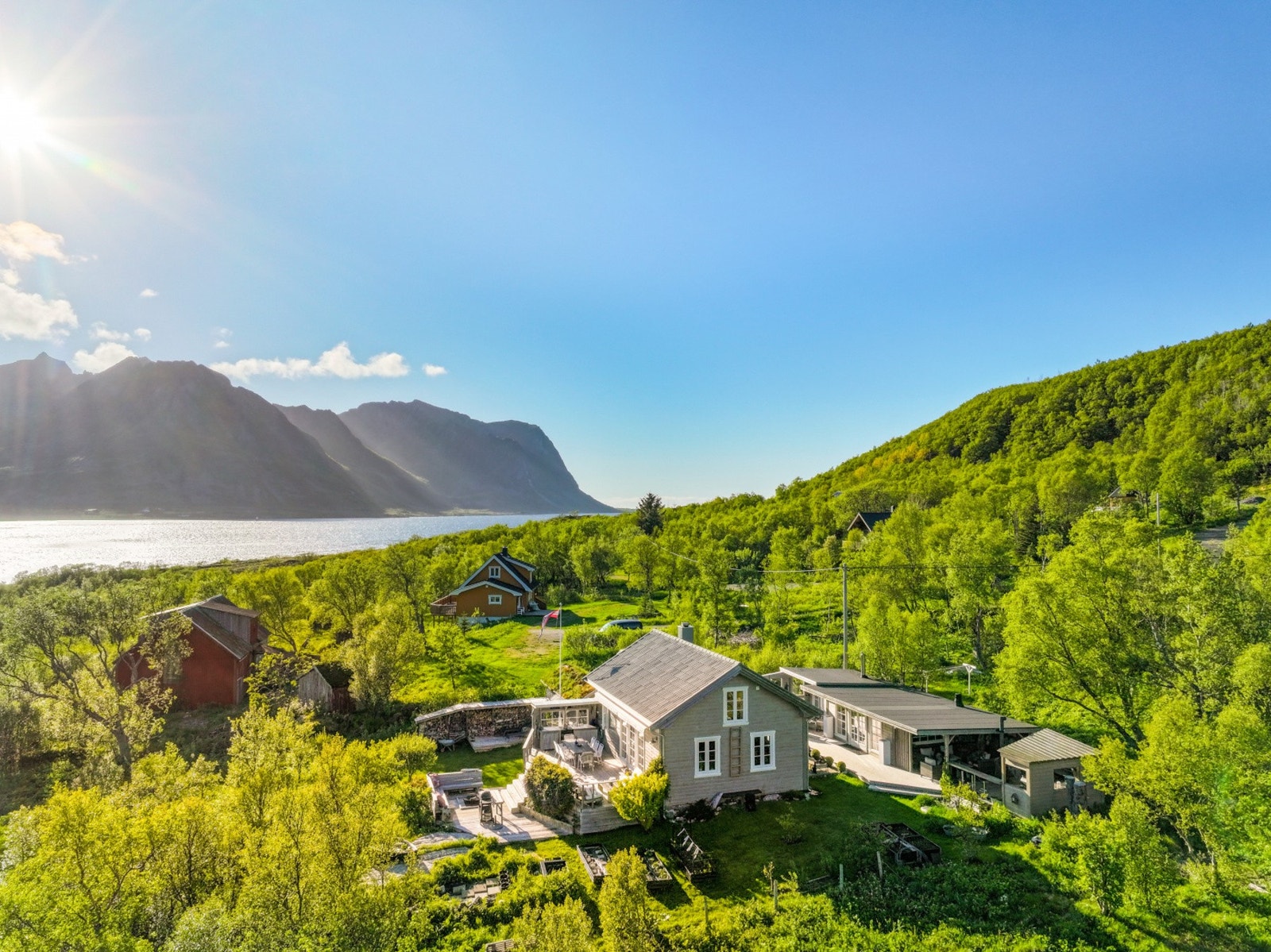 En unik fritidseiendom i storslåtte omgivelser. Galleribilde