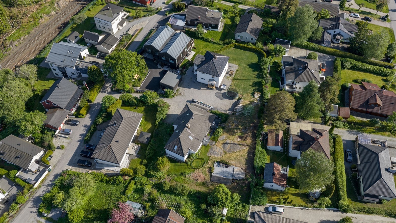 Flere barnehager ligger innenfor en radius på ca. 1 kilometer. Galleribilde