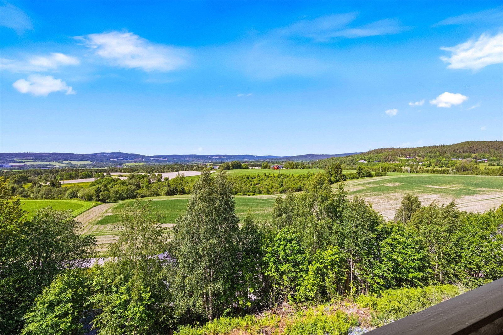Fra eiendommen er det umiddelbar nærhet til flotte turområder i Romeriksåsen. Galleribilde