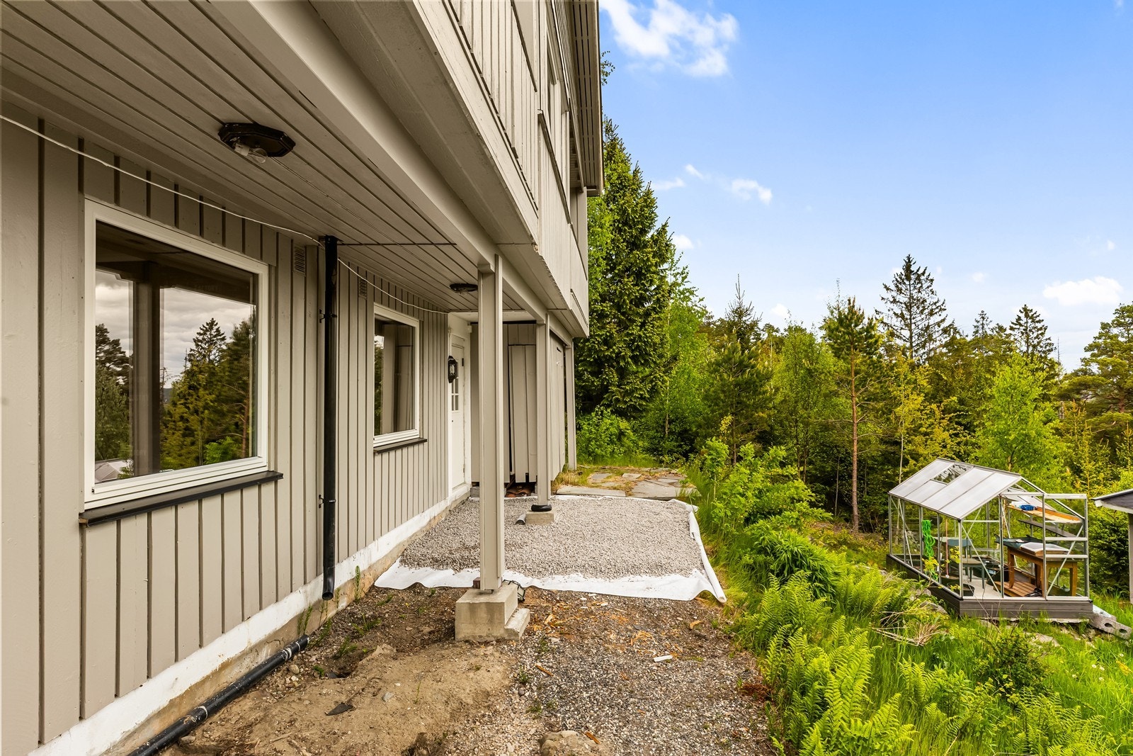 Uteområde. Galleribilde