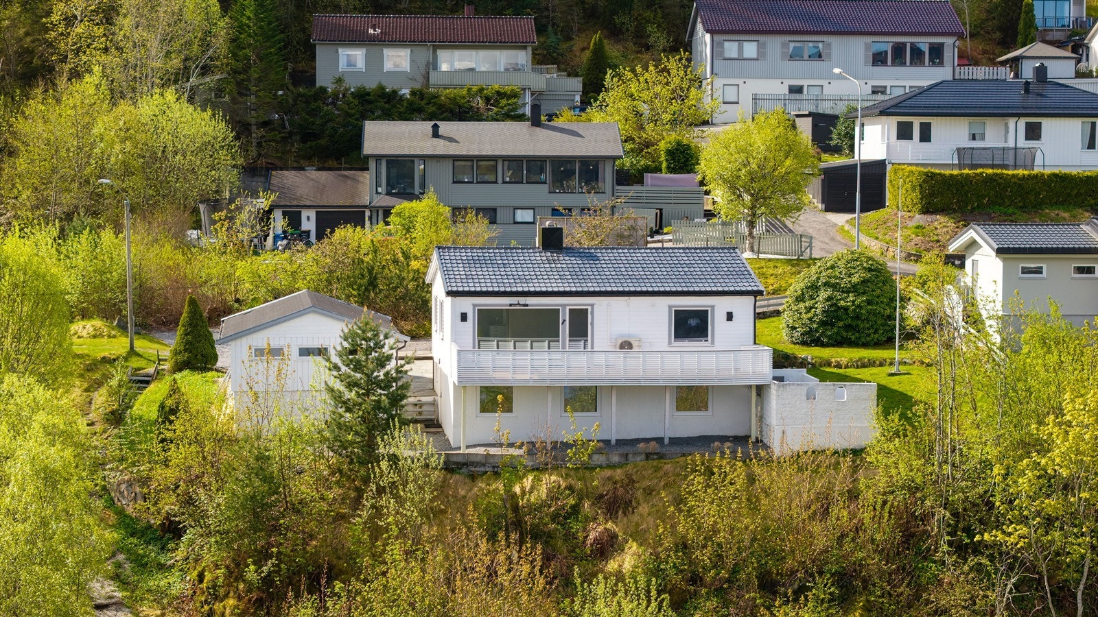 Boligen sett fra nord. Galleribilde