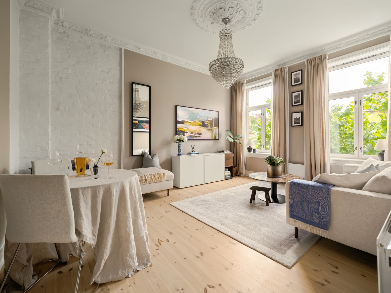 Velkommen til klassisk sjarm midt i hjertet av Grünerløkka! Foto: Alexander Granlie Galleribilde