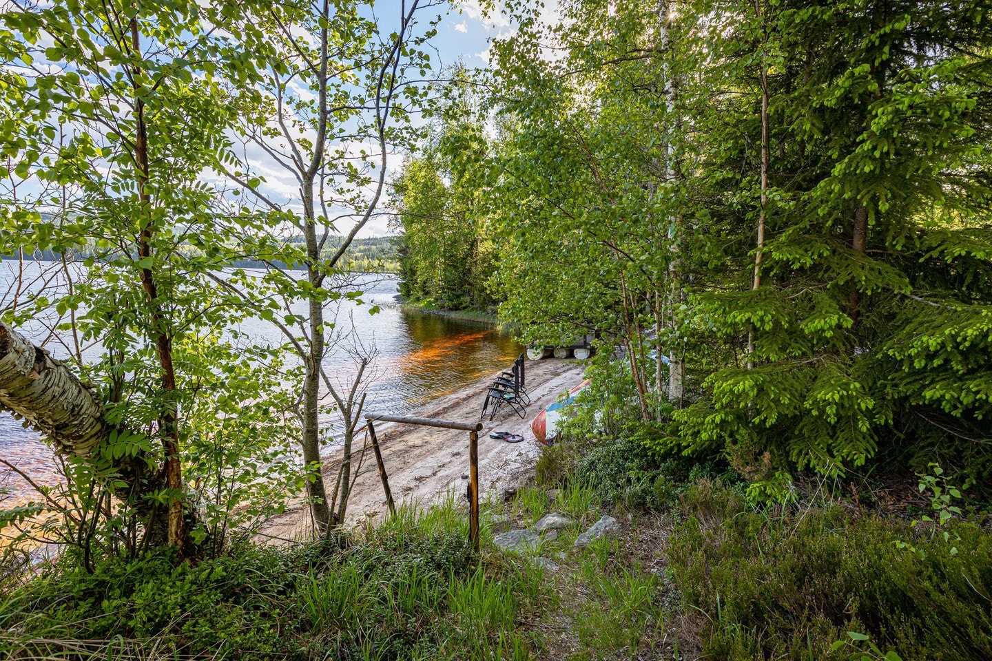 Badstrand, på grannfastigheten Galleribilde
