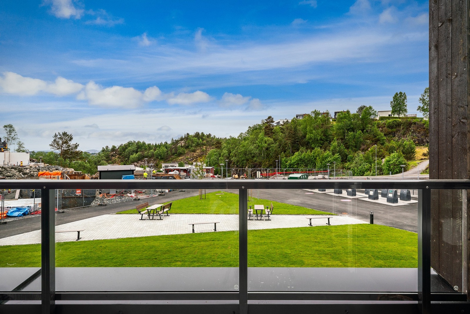 - Hyggelig utsikt over fellesområde - Galleribilde