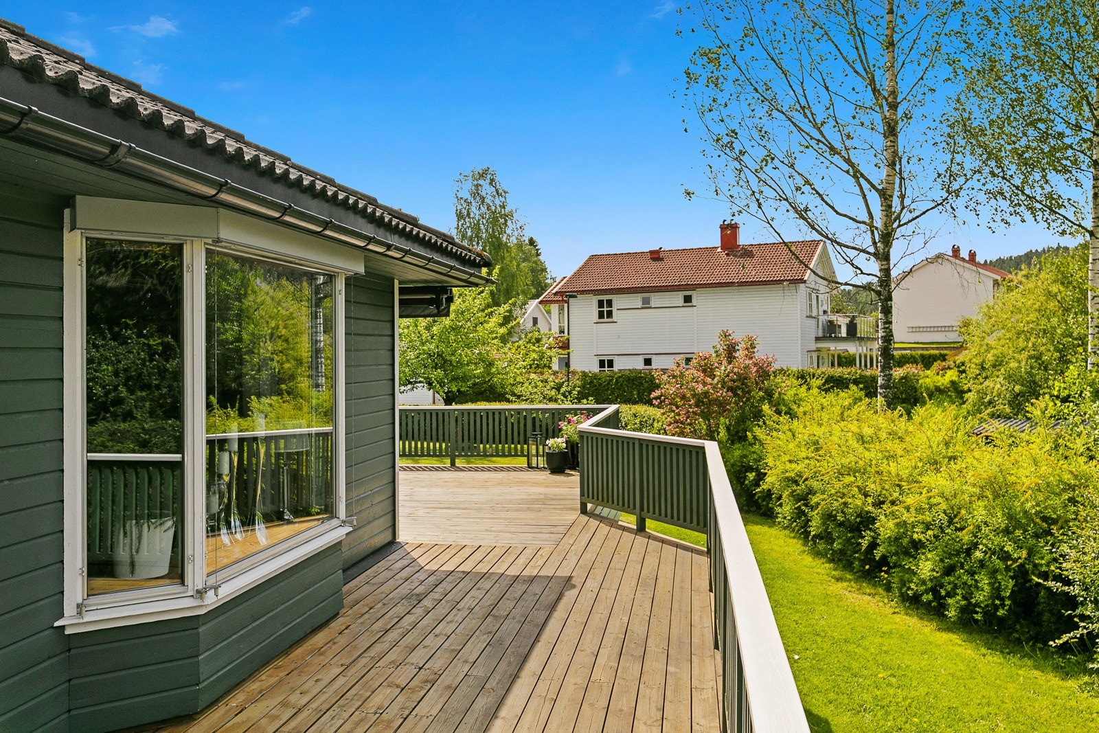 Del av terrassen Galleribilde