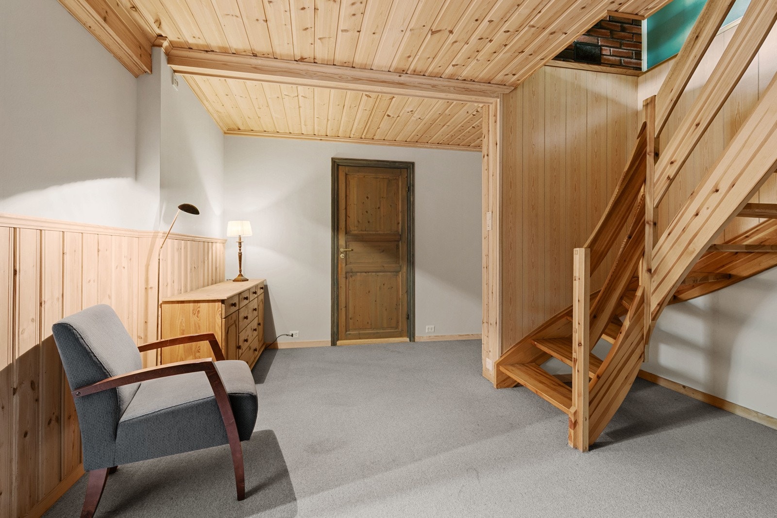Hall/gang i underetasjen Galleribilde