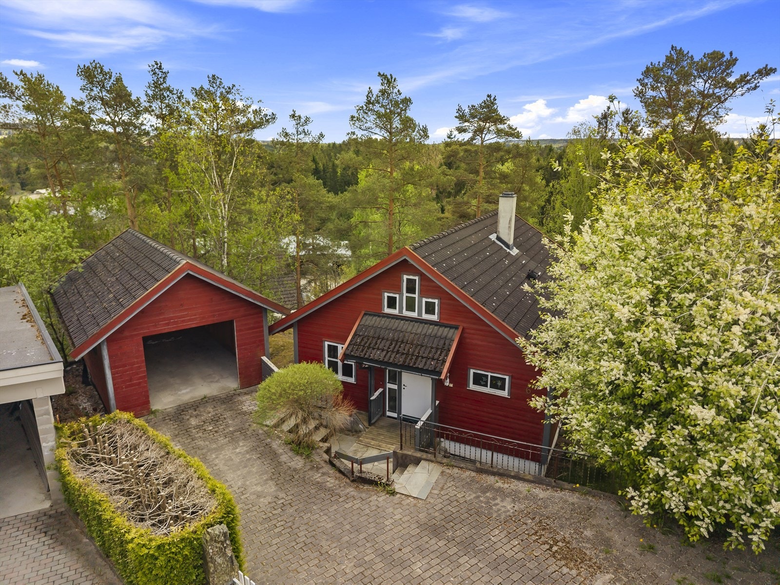 Dronefoto Galleribilde