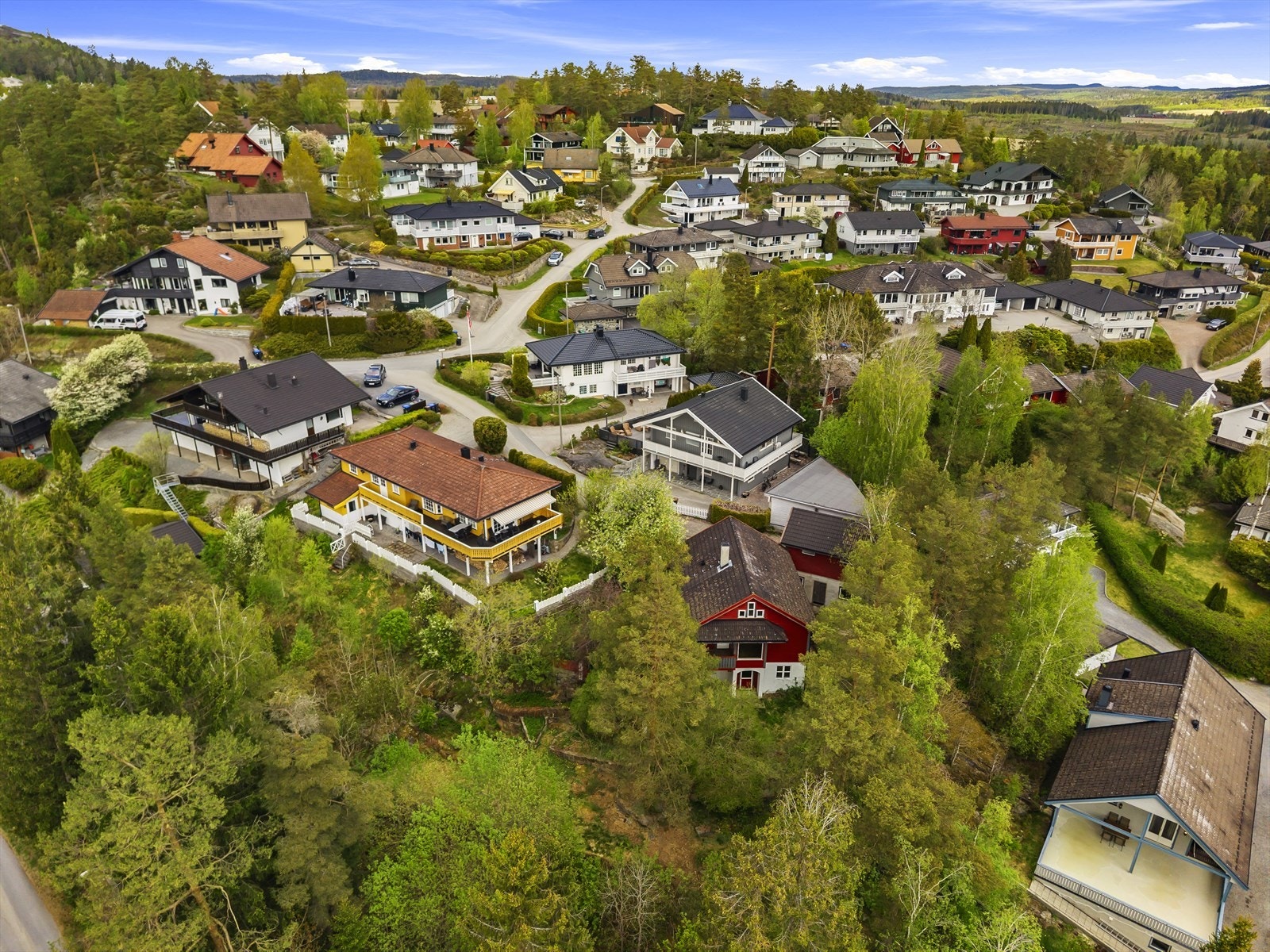 Dronefoto Galleribilde