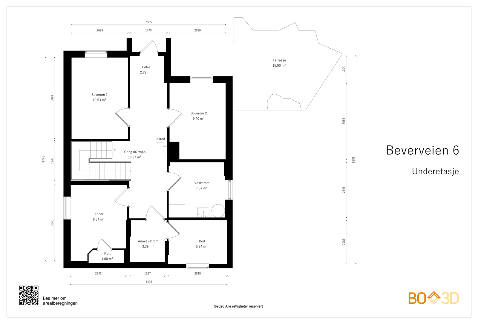 Beverveien 6-Underetasje-Useable area.png Galleribilde