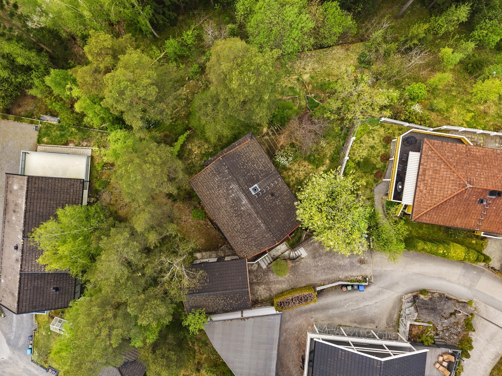Dronefoto Galleribilde