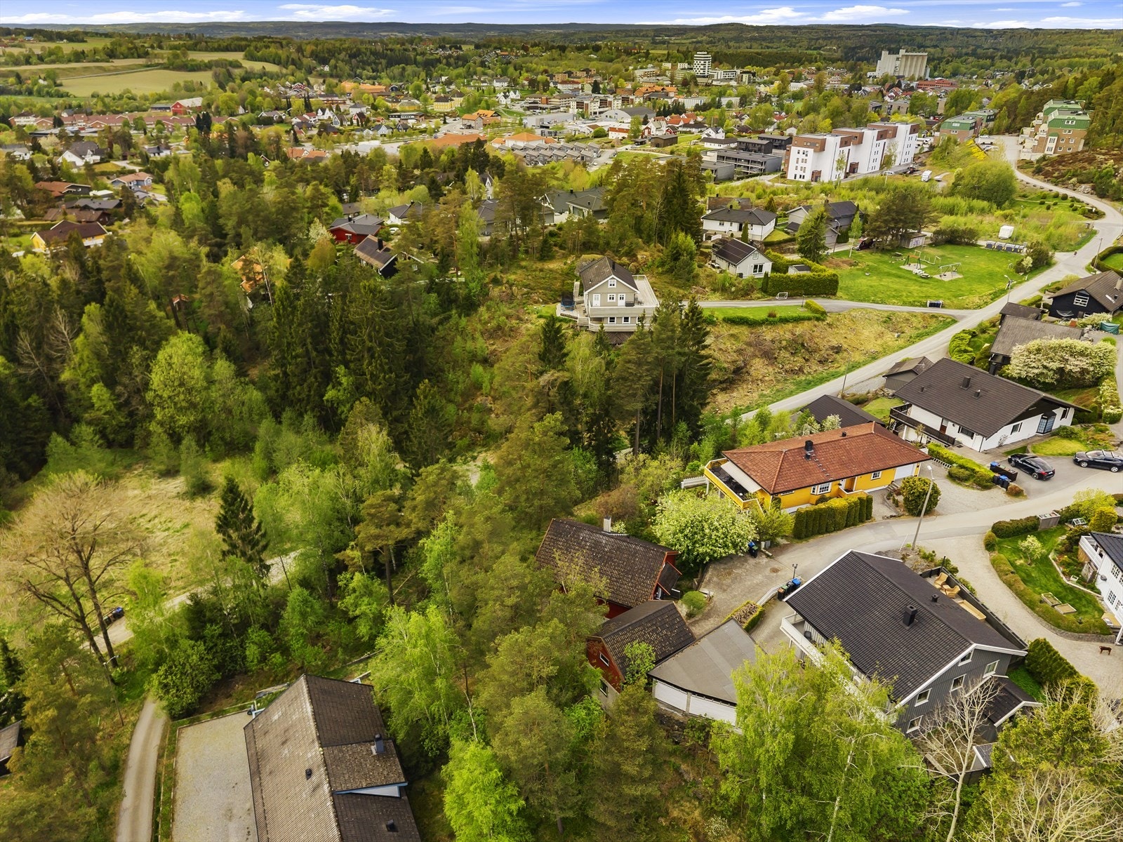Dronefoto Galleribilde