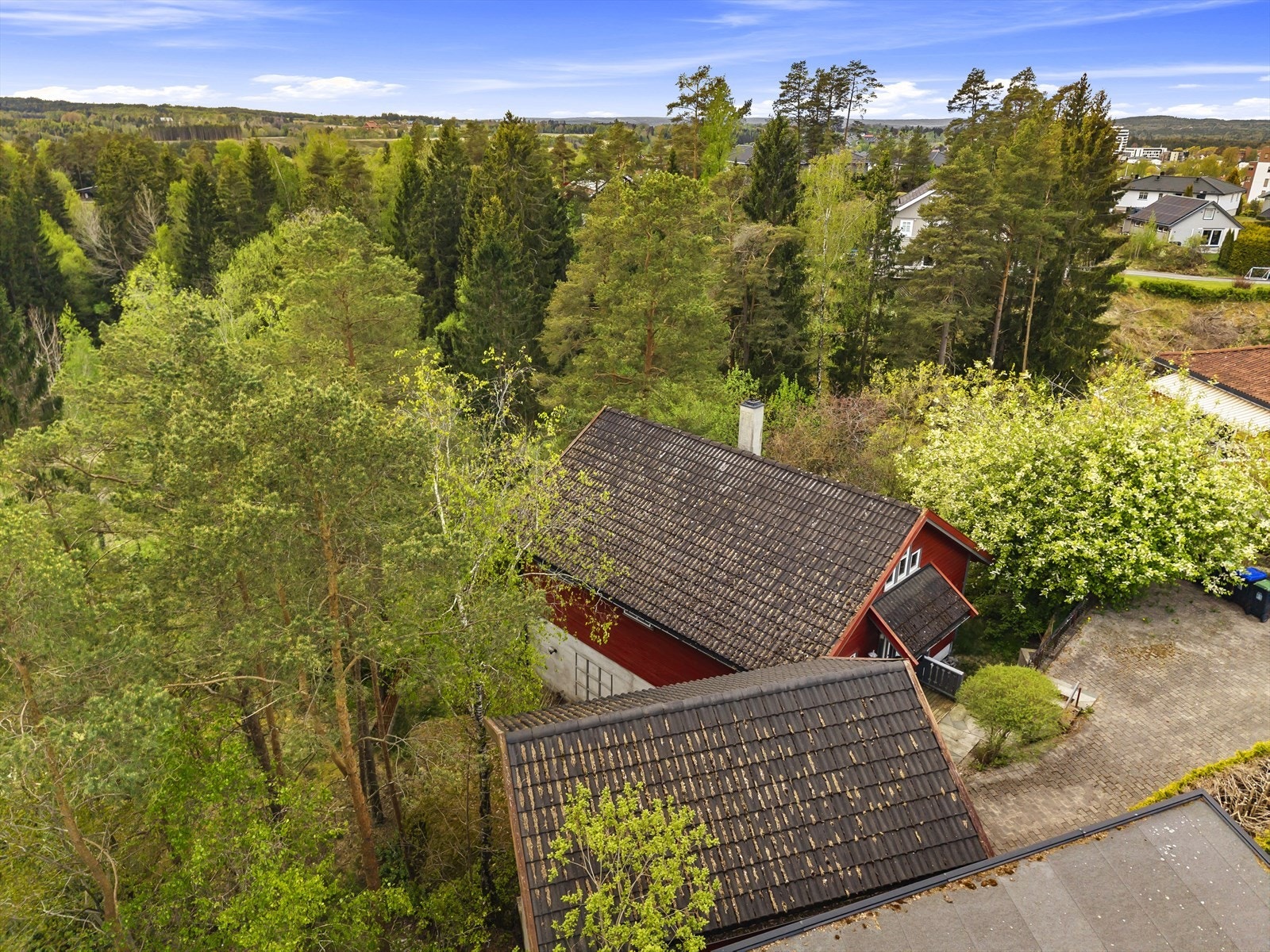 Dronefoto Galleribilde