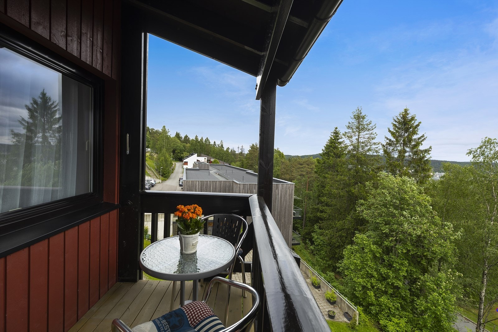 Balkongen er på 4 m² og ligger sørøstvendt. Galleribilde
