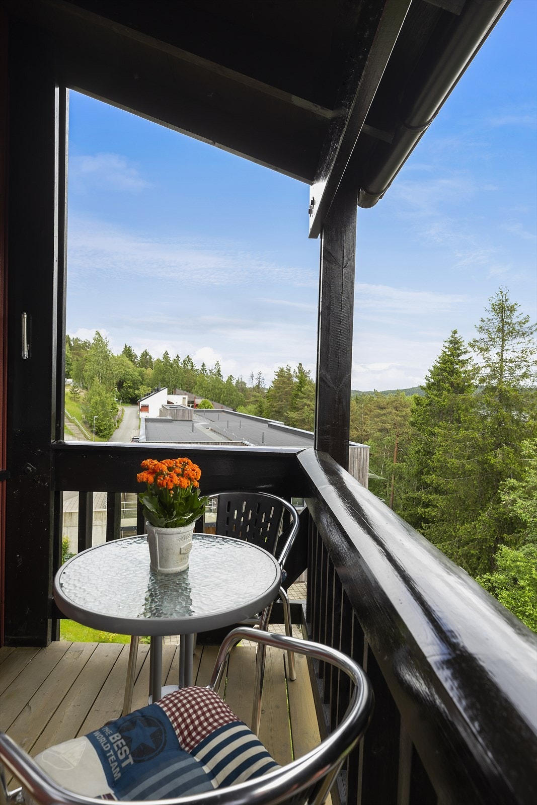 Her er det plass til en hyggelig sittegruppe. Galleribilde