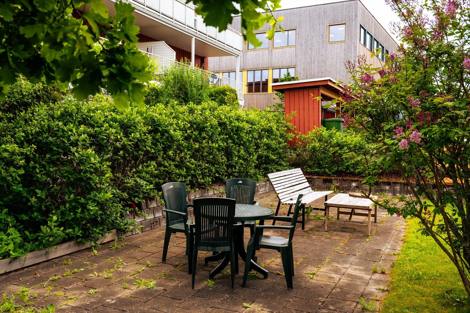 Fine sittegrupper på sameiets fellesareal. Galleribilde