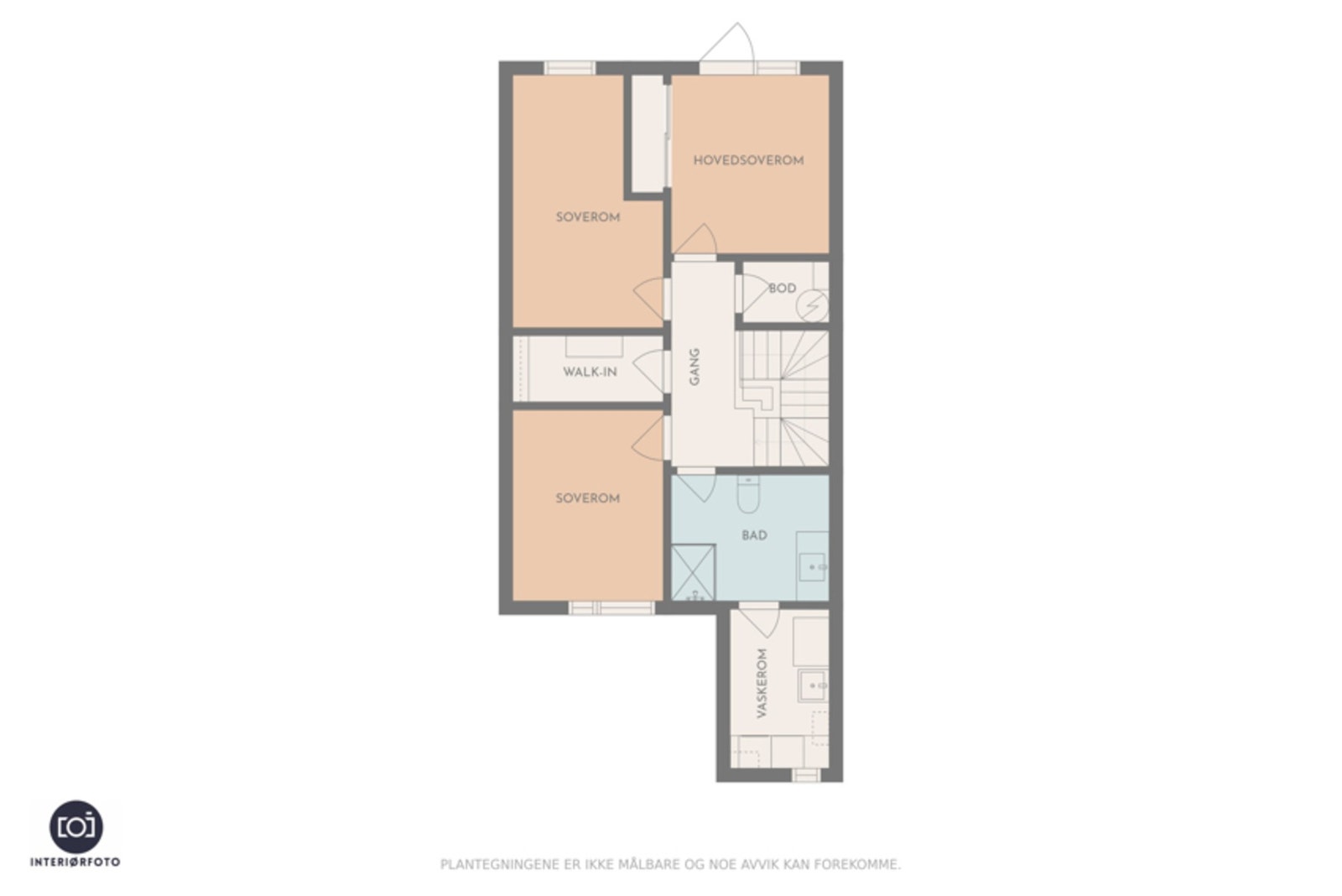 Plantegning 2.etg Galleribilde