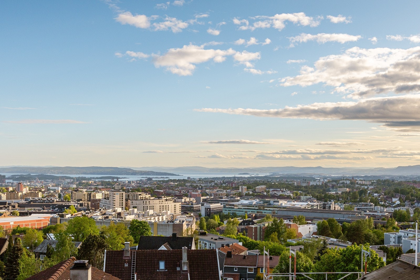 Panoramautsikt over Oslofjorden. Galleribilde