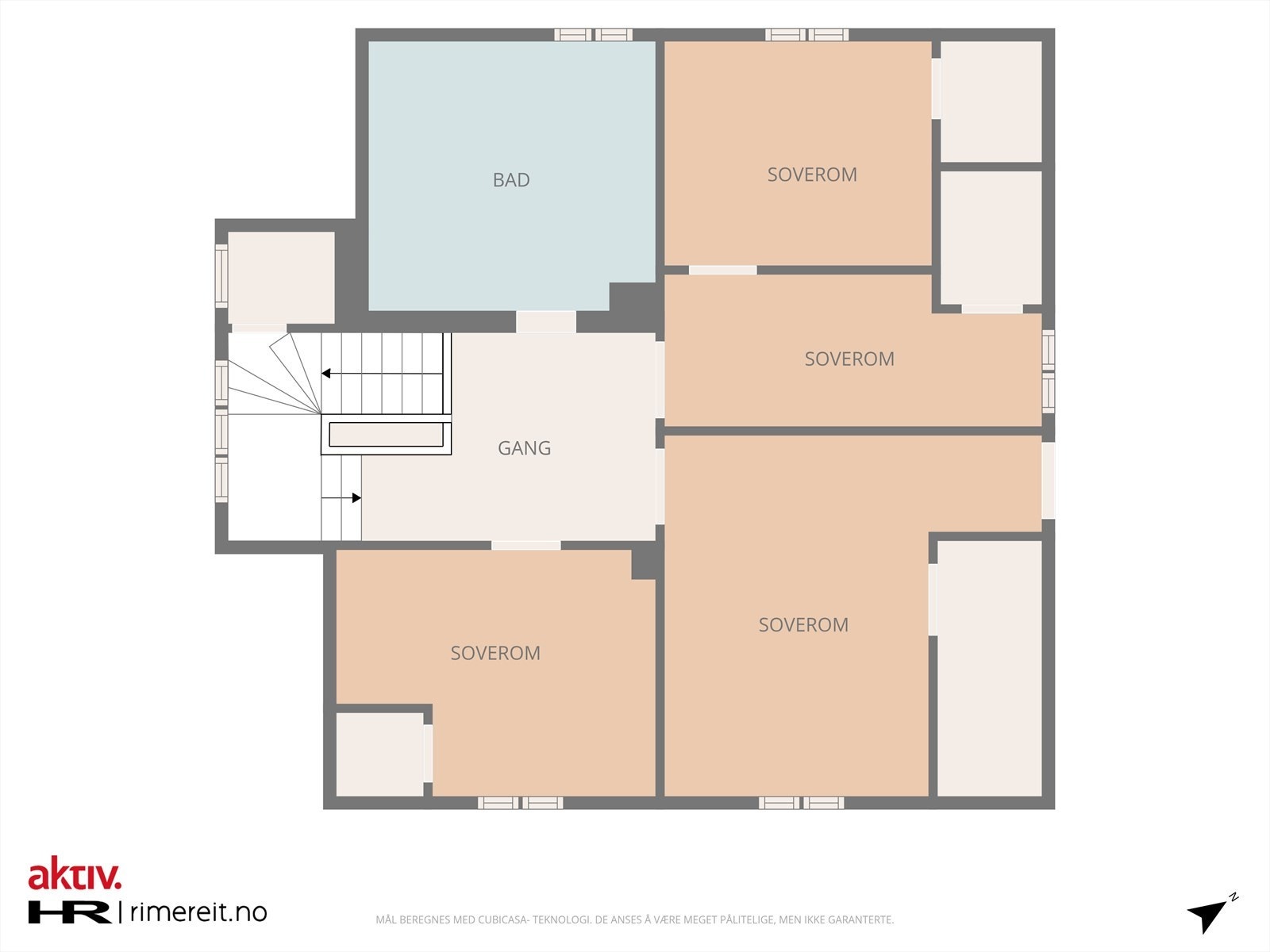 Plan 2. etasje. Galleribilde