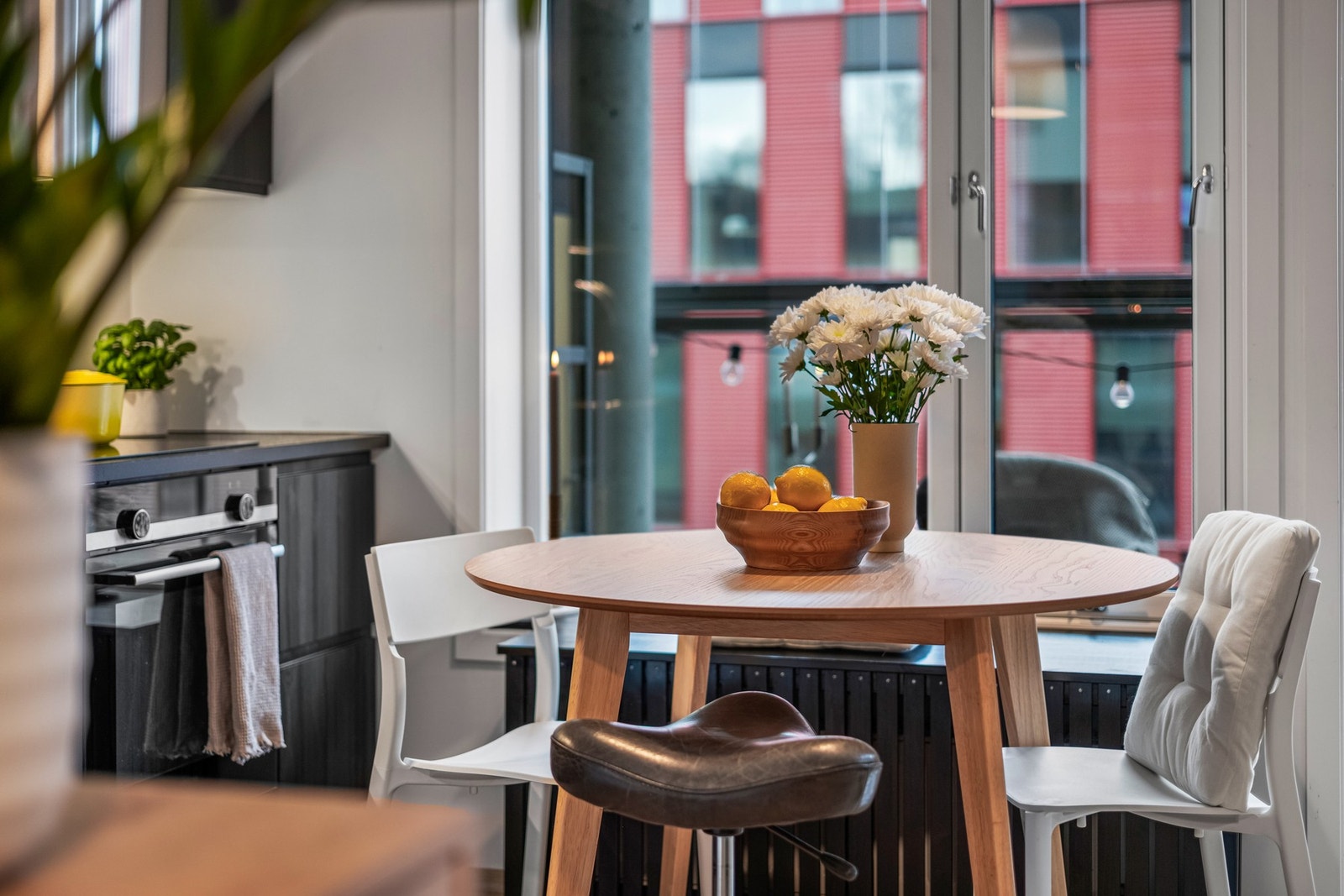 Her får du plass til spisebord Galleribilde