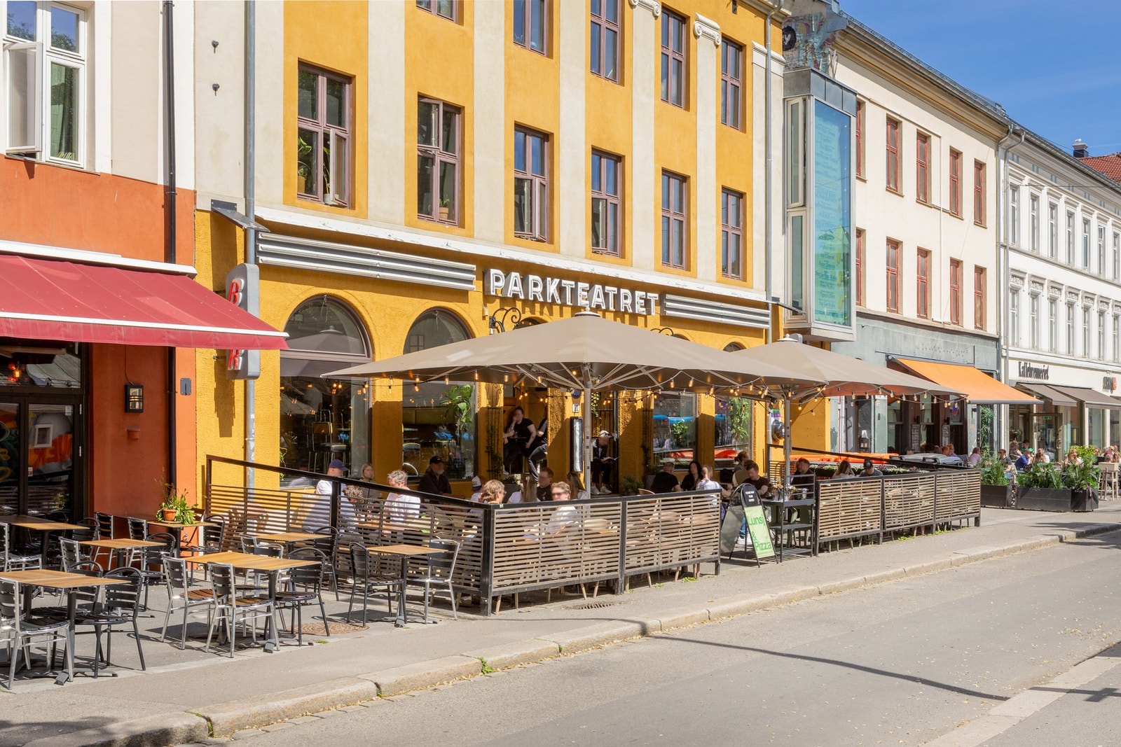 Parkteateret er stamsted for mange lokale på løkka. Galleribilde