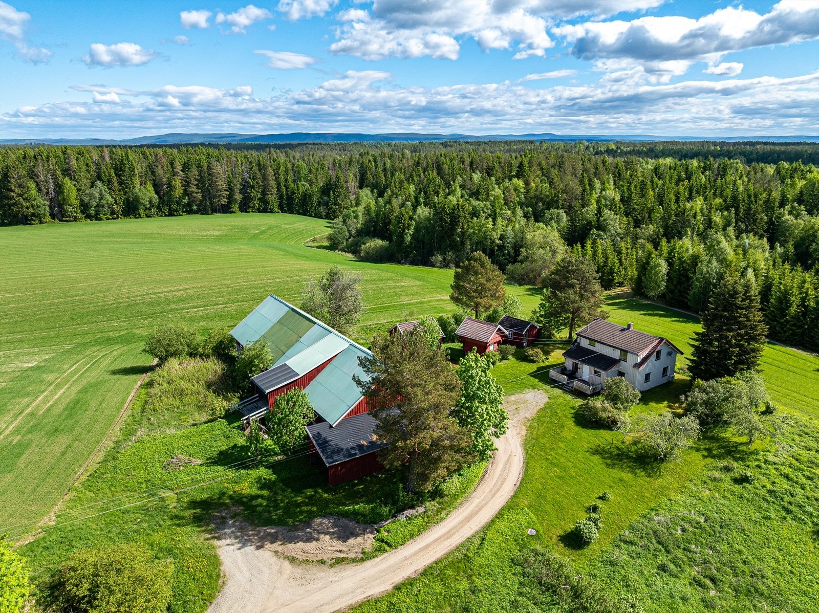 Her er det fulldyrket jord, innmarksbeite, skog av høy og middels bonitet, åpen jorddekt fastmark og bebygd, vann og bre. Galleribilde