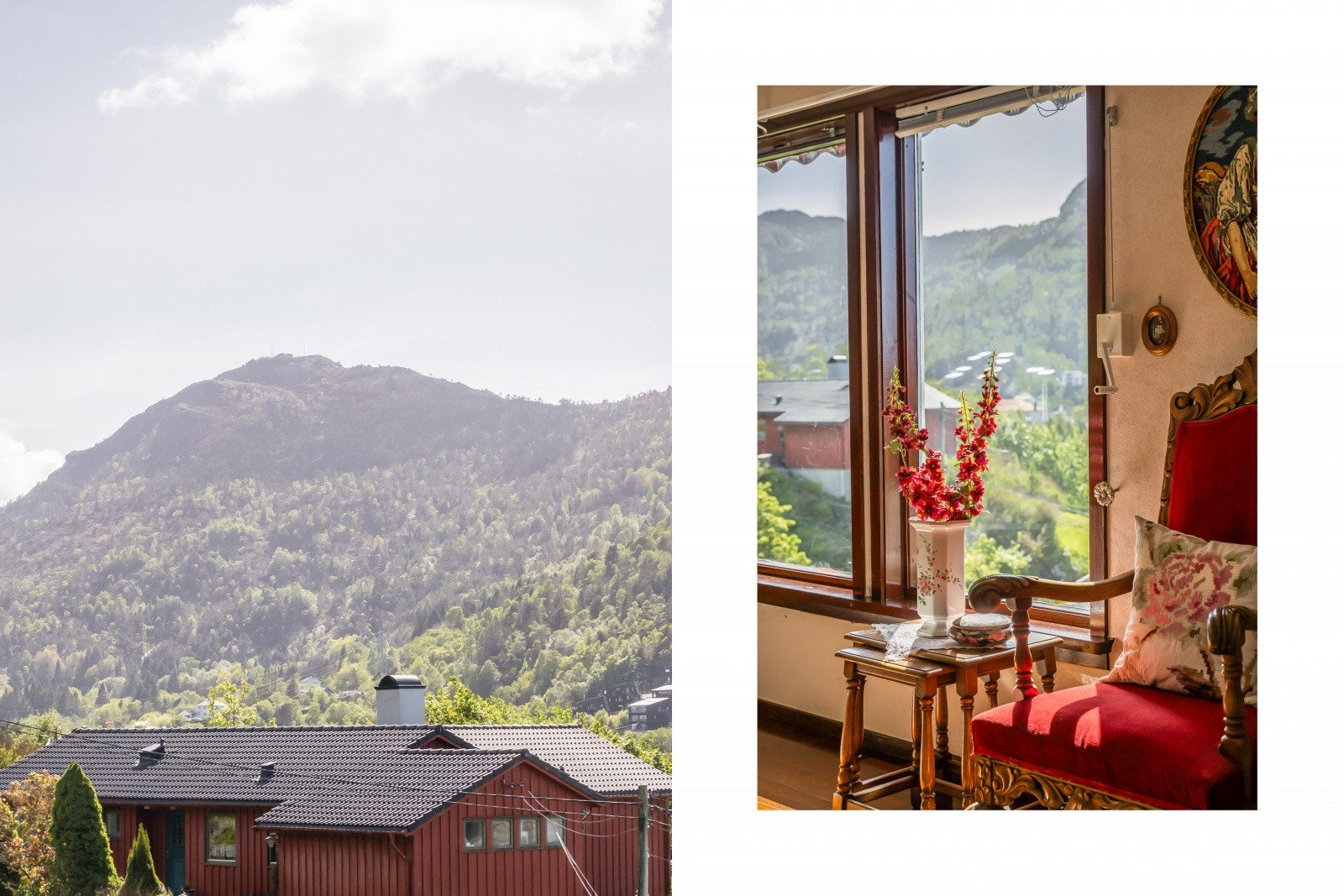 - Utsikt mot Lyderhorn - Galleribilde