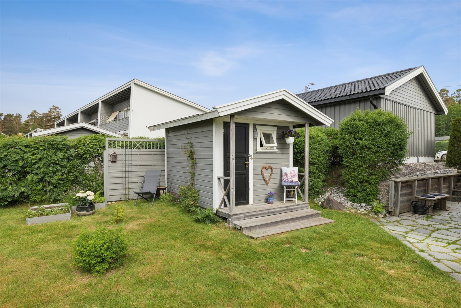 Utvendig redskapsbod Galleribilde
