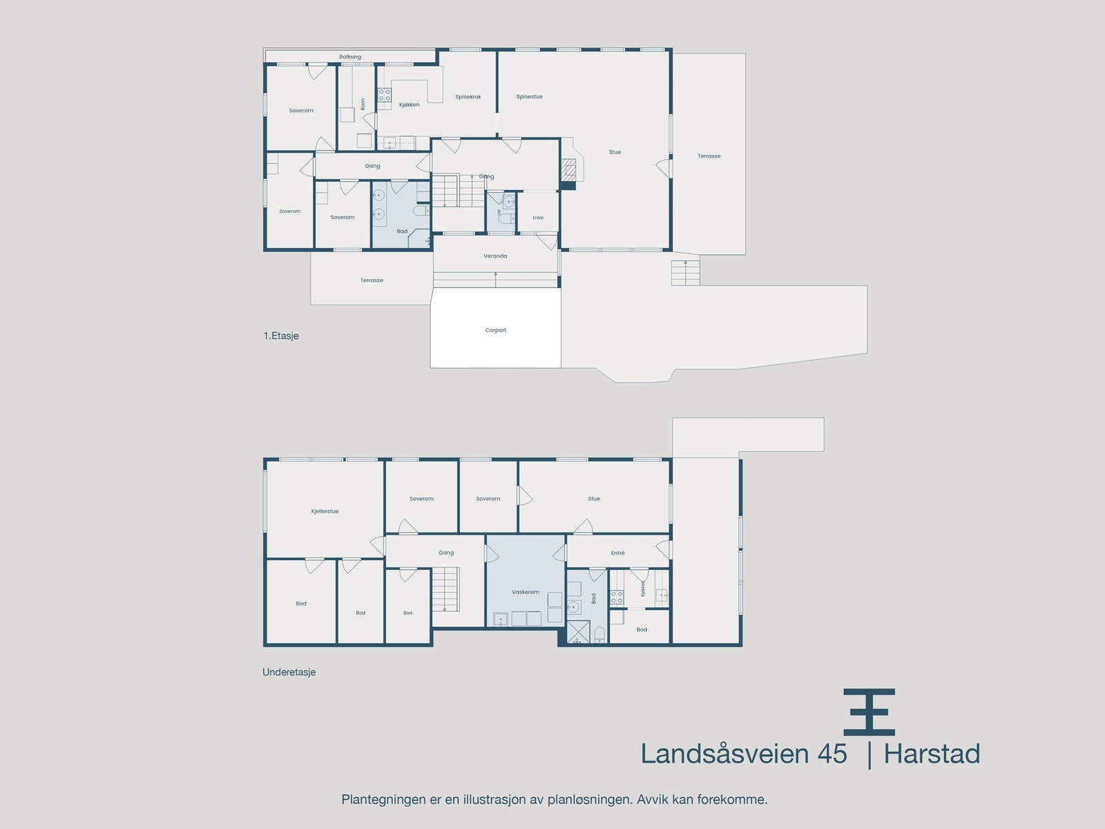 Plantegninger samlet Galleribilde