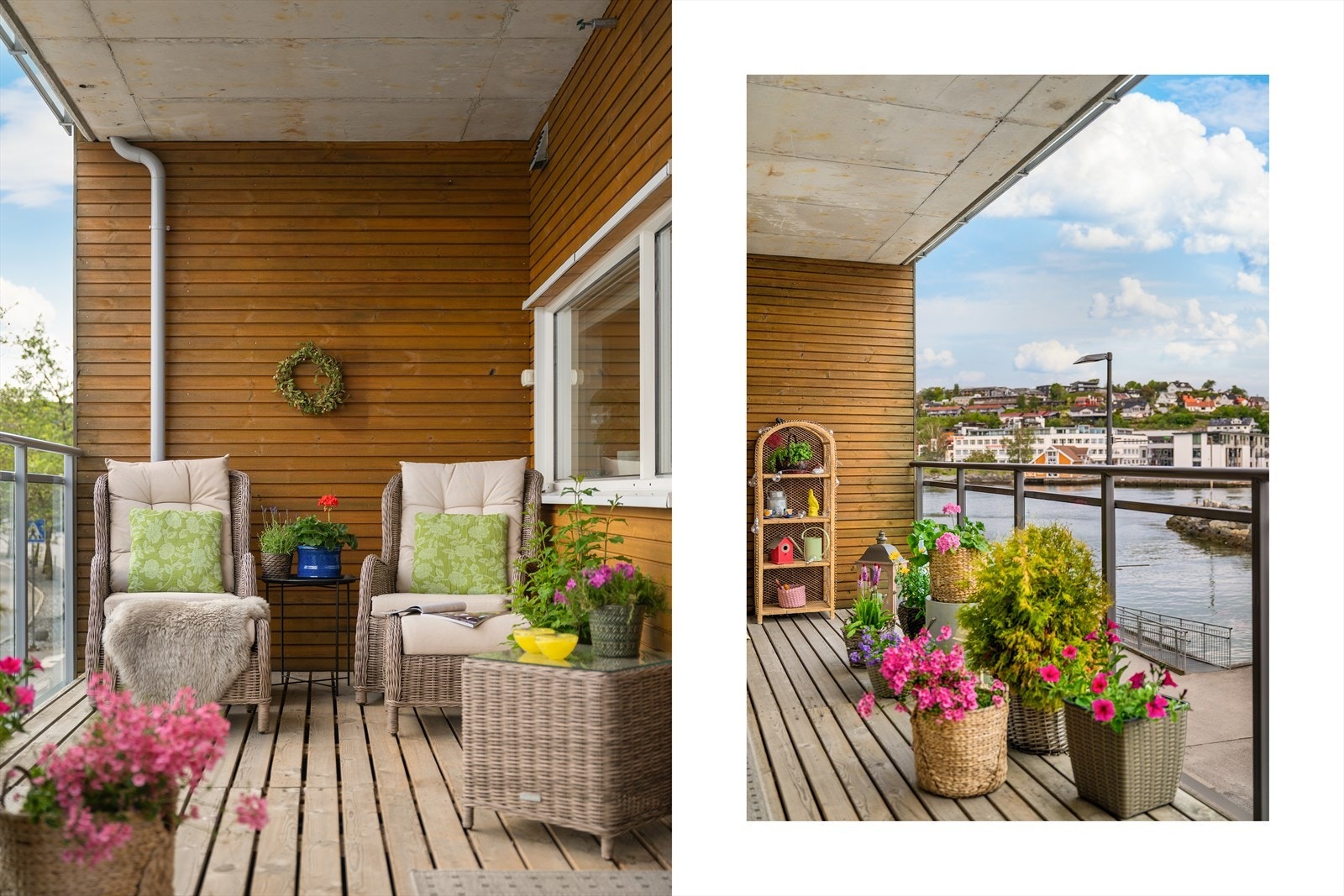 - Godt tilrettelagt terrasse med stikkontakter for belysning, varme eller lading - Galleribilde