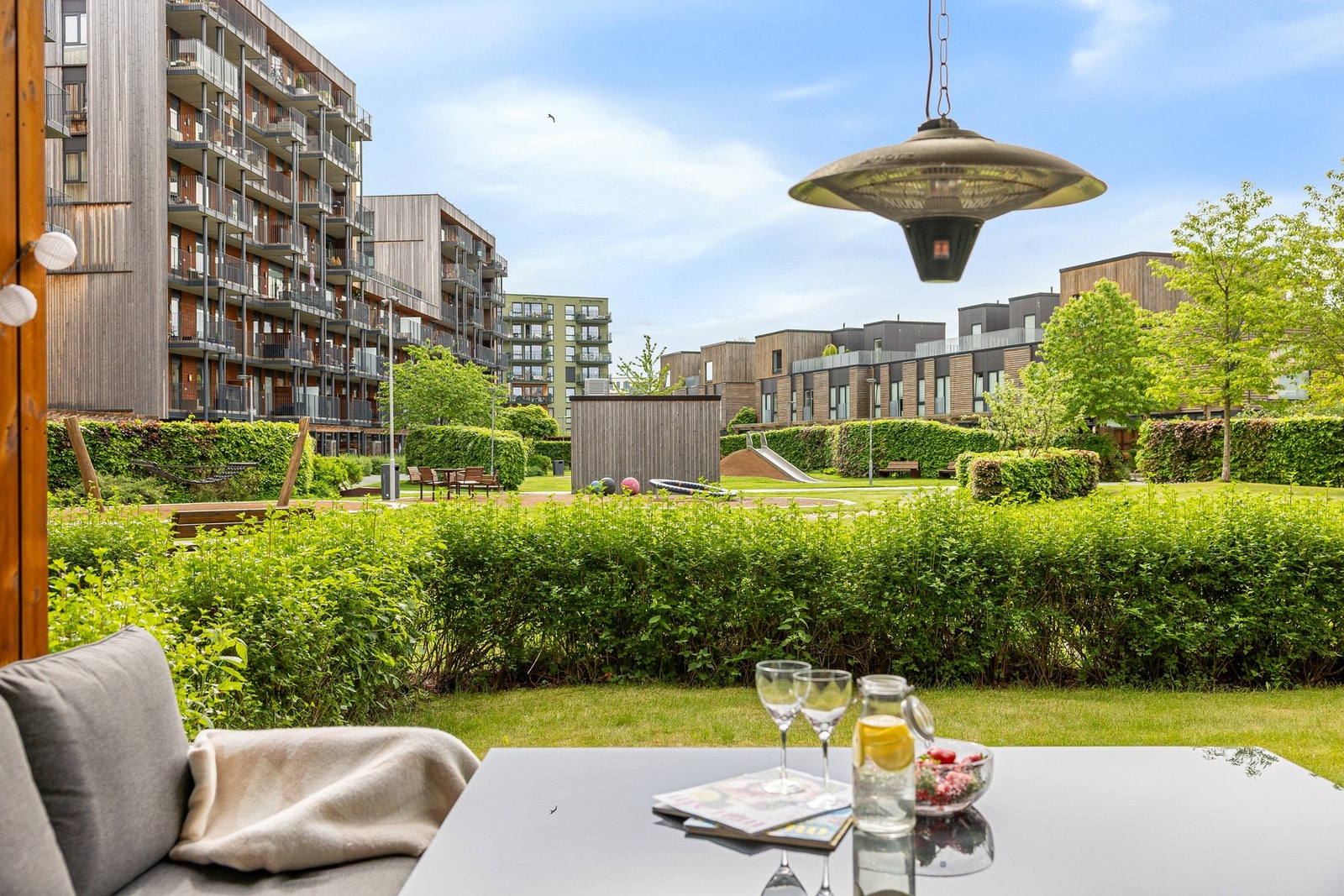 Utsikt mot Maskinparken. Galleribilde