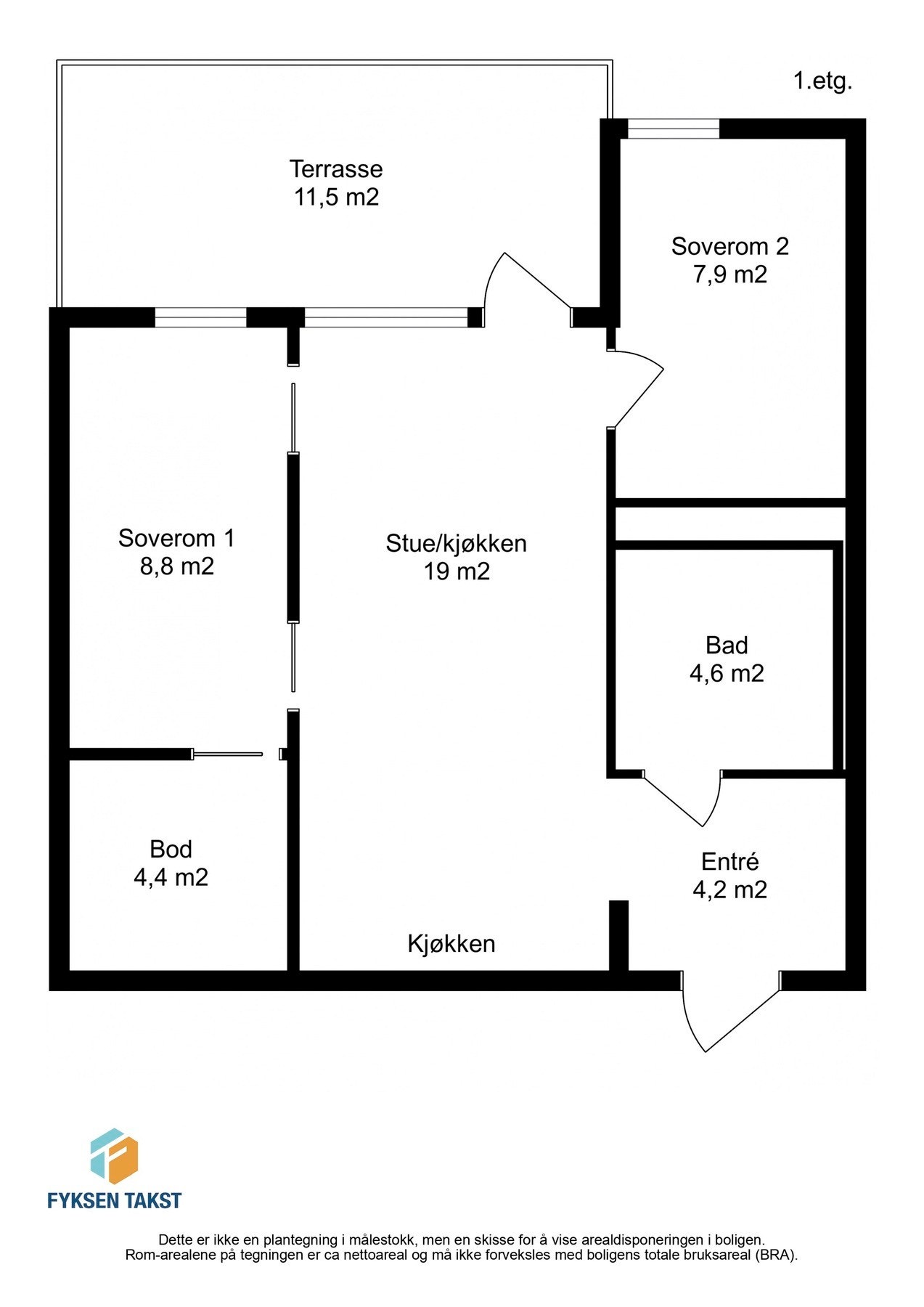 Skulle ikke visningstidspunkt passe? Ta kontakt på 941 68 166, så finner vi en løsning. Galleribilde