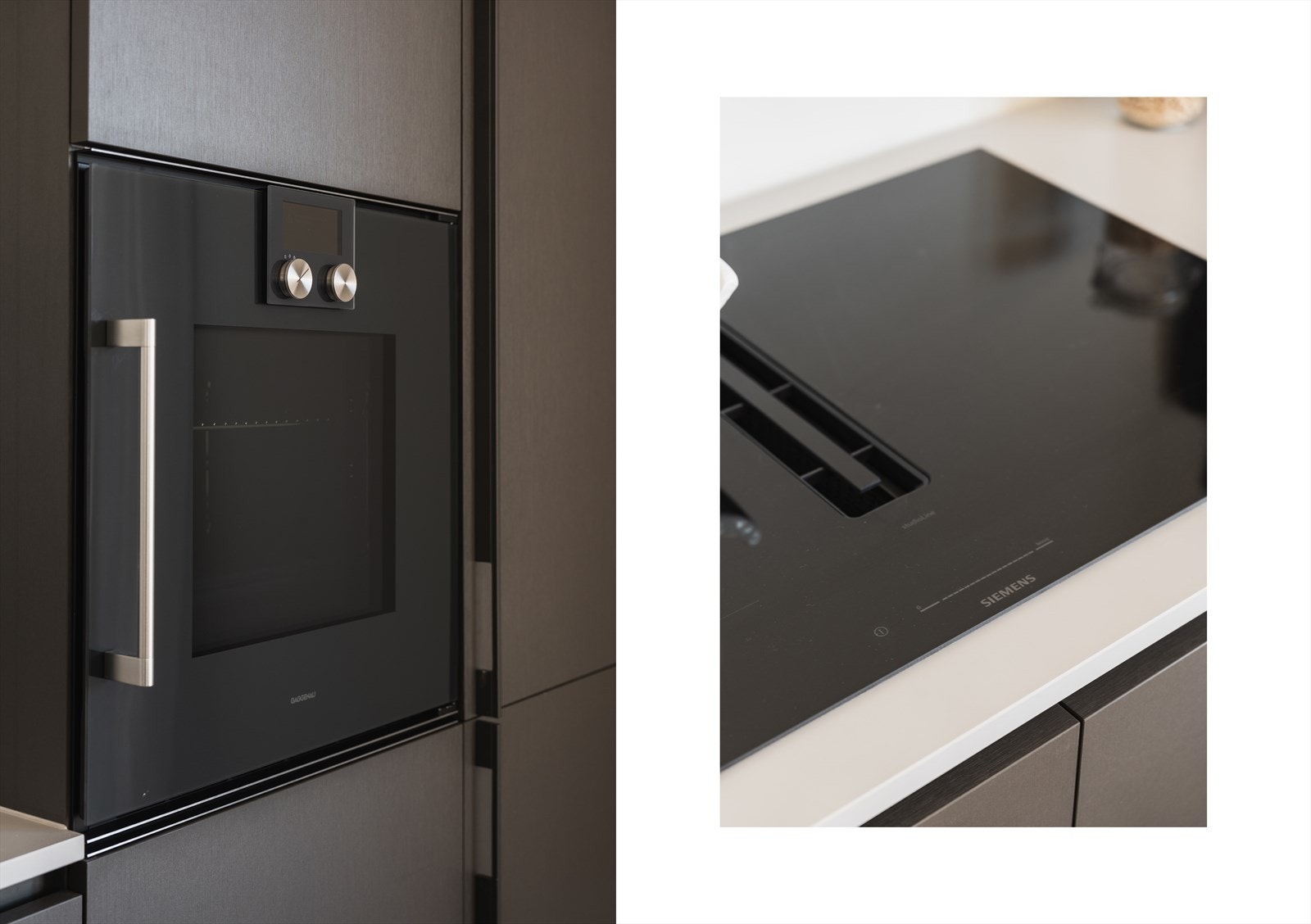 Integrerte hvitevarer fra Gaggenau og Siemens Galleribilde
