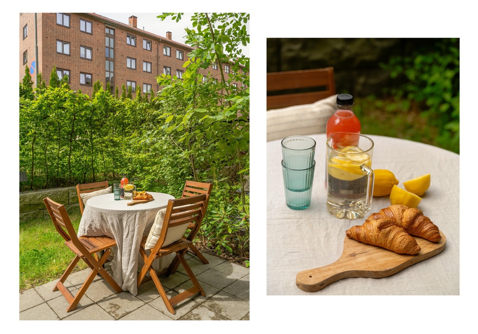 Gjennom sommerhalvåret har du nesten dobbelt så mye plass, er ikke det deilig? Galleribilde