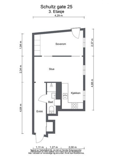 Planskisse Galleribilde