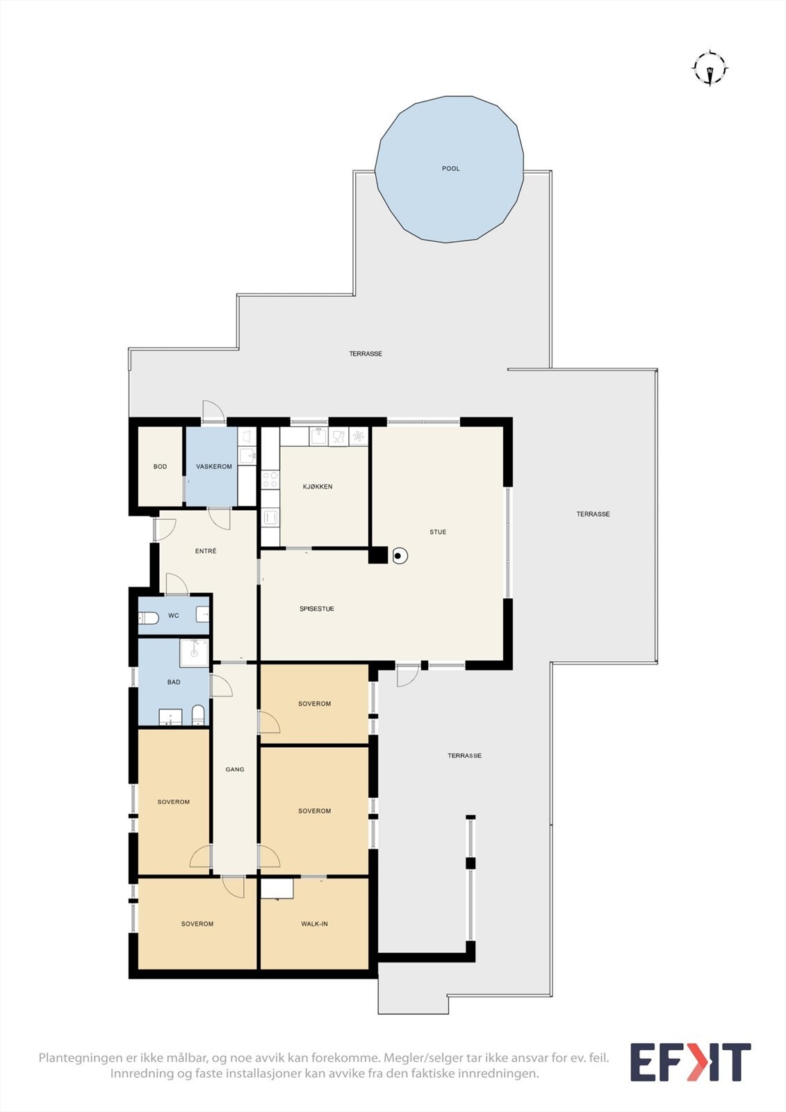 Plantegning. Galleribilde