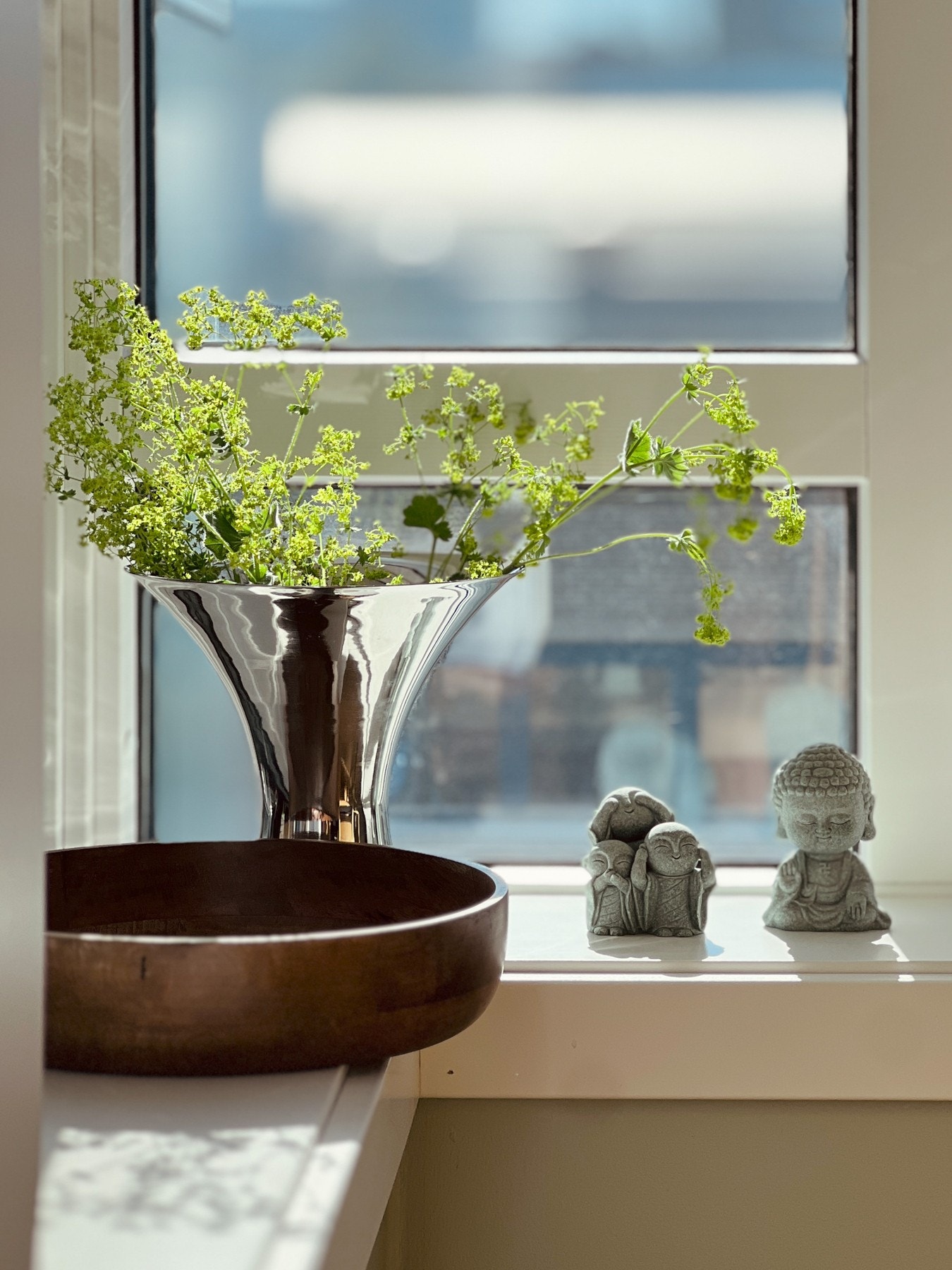 Brede karmer gir ekstra rom for dekor og pynt. Galleribilde