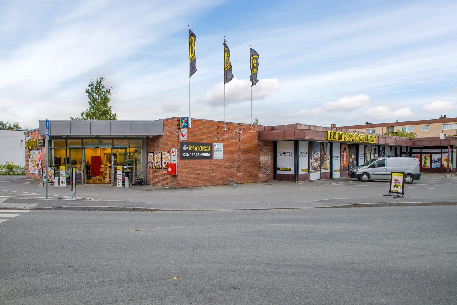 Bunnpris Gourmet ligger 2 min unna. Galleribilde