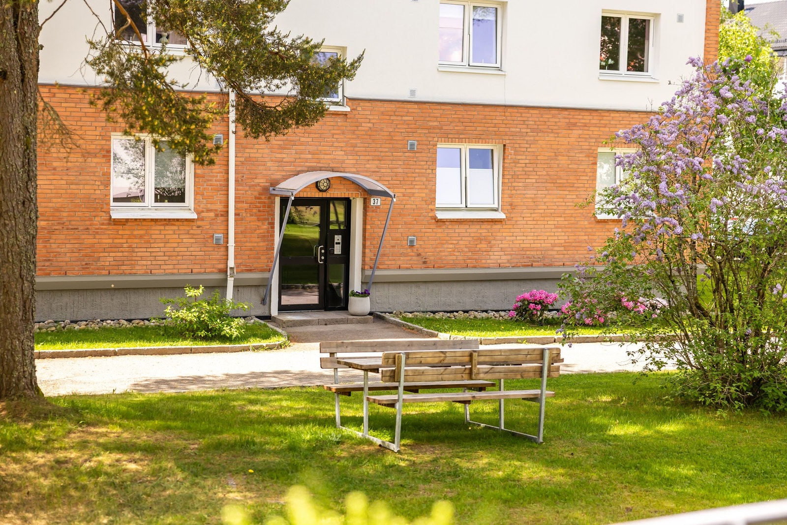 Utsyn fra balkongen, stille og rolig. Galleribilde