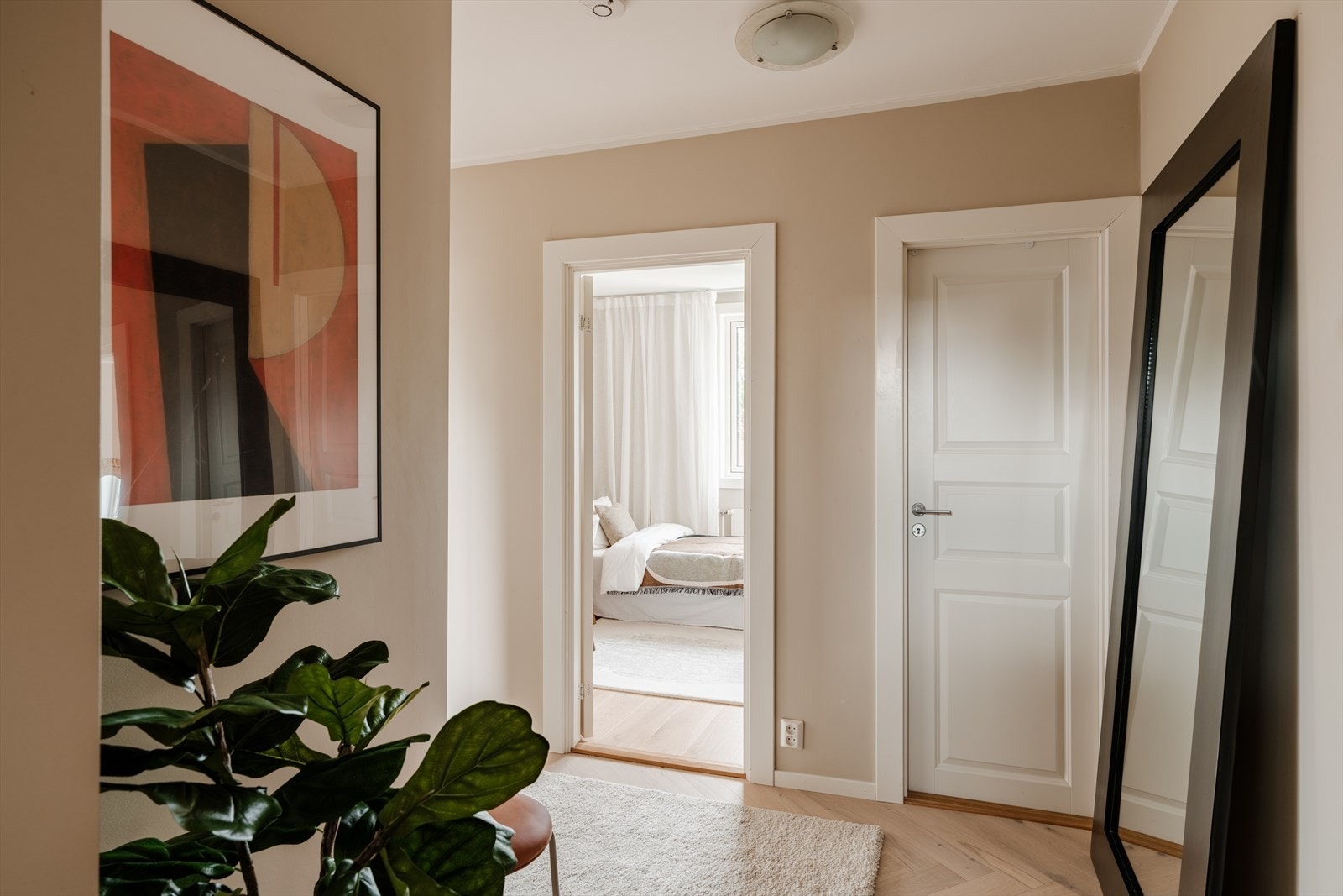 Leiligheten inneholder to gode soverom Galleribilde