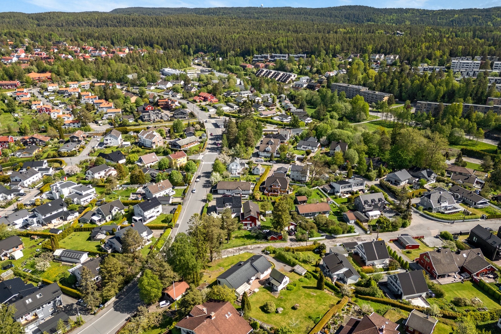 Her bor man tilbaketrukket, nær flotte turmuligheter i Østmarka og rundt Østensjøvannet. Galleribilde