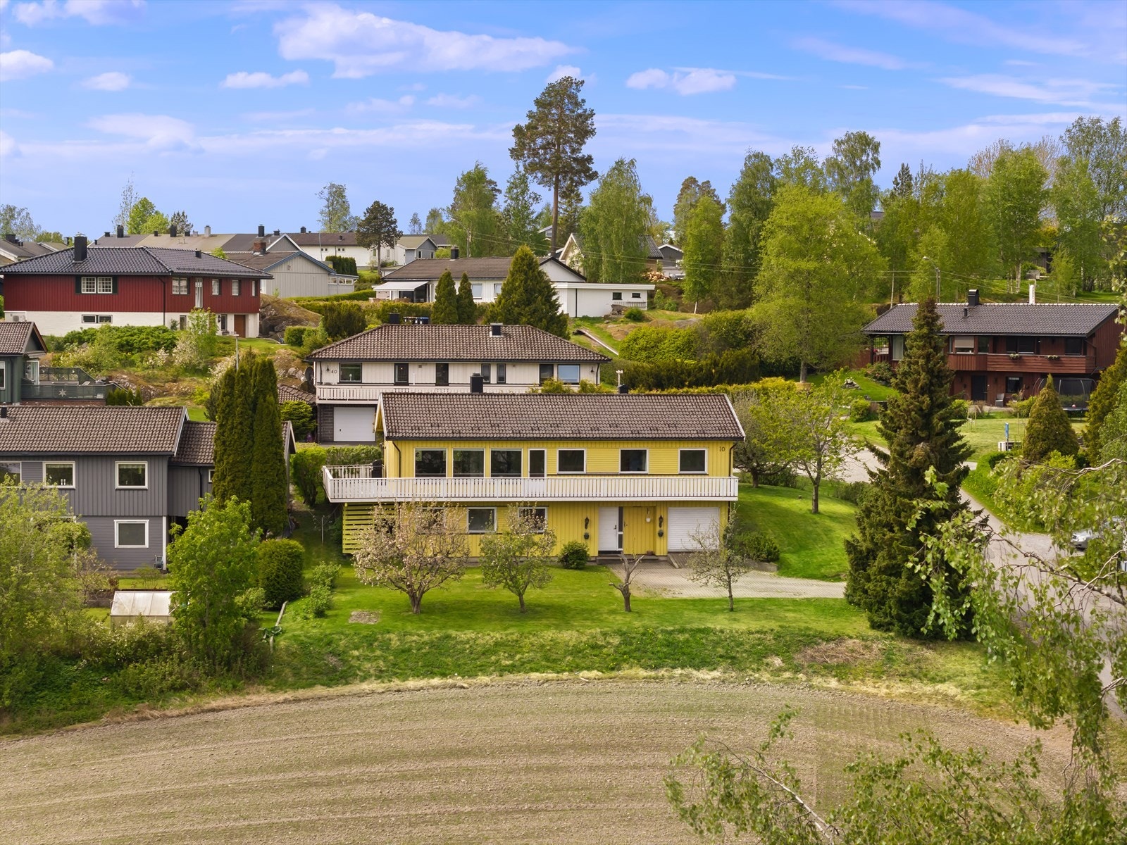 Dronefoto Galleribilde